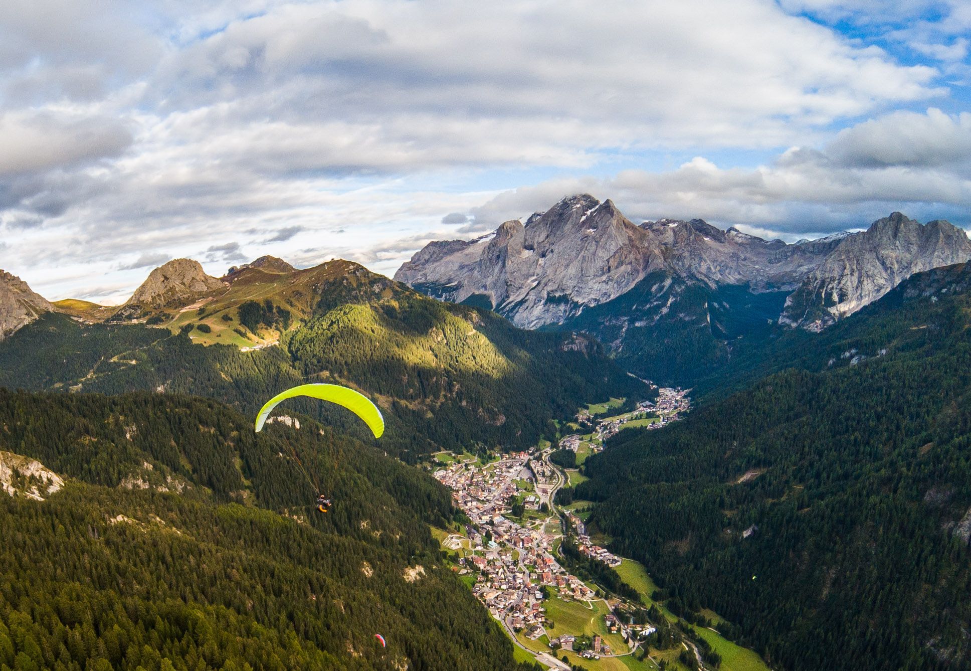 Retour au Col Rodella