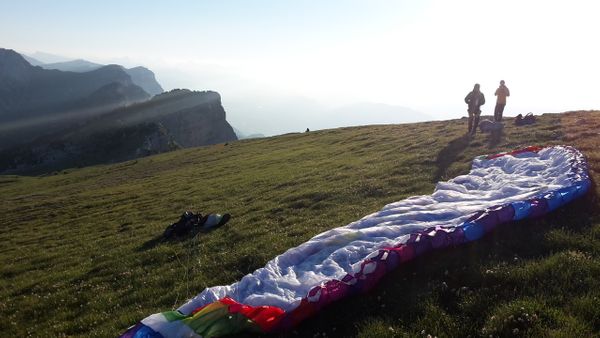 Vol bivouac à la Dent de Crolles